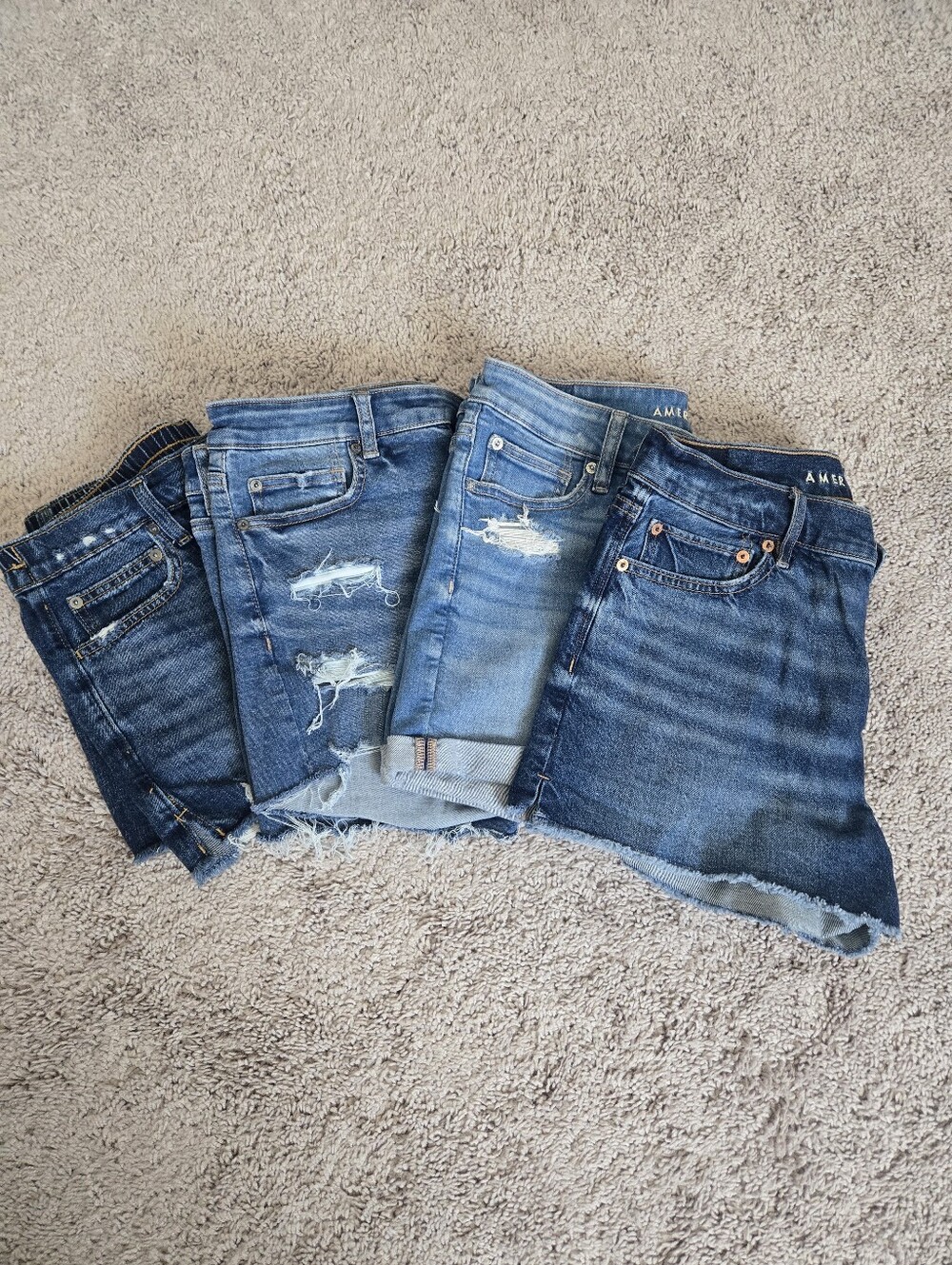American Eagle Denim Shorts Bundle Size 8
